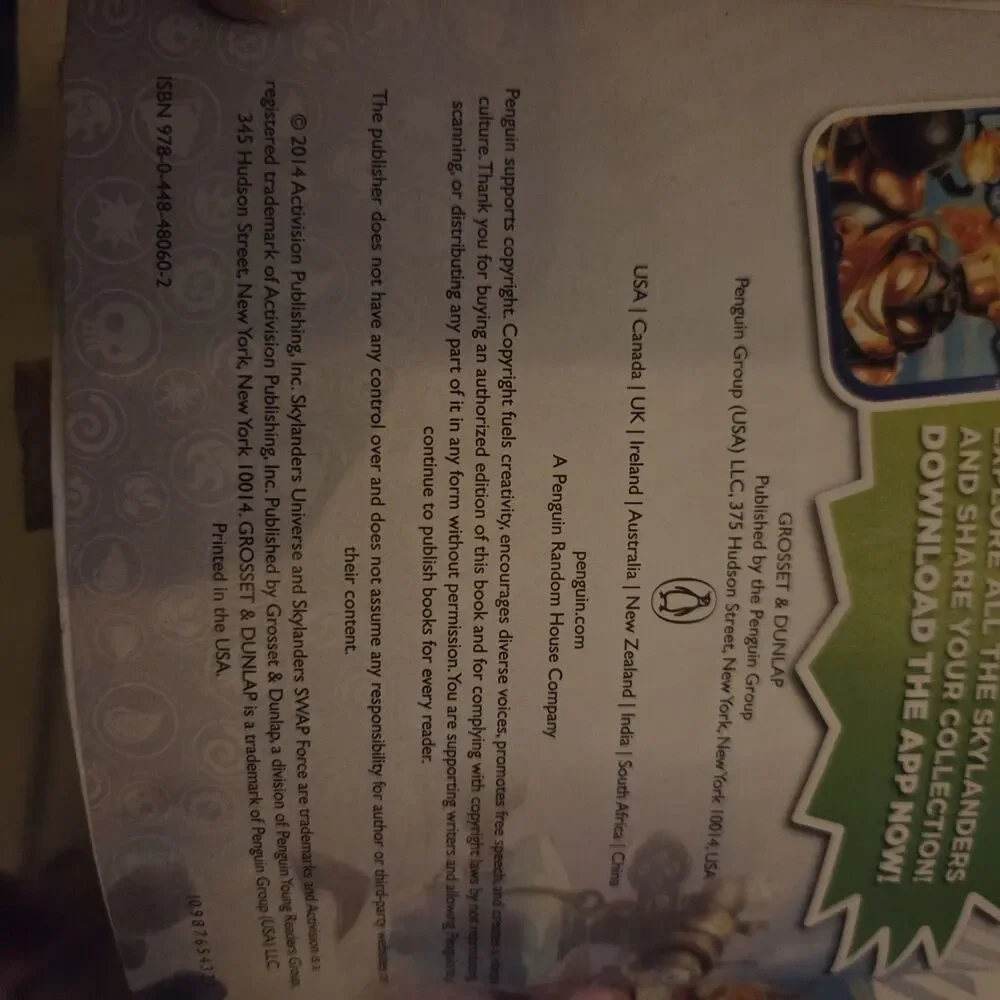 Skylanders Official Guide Book Lot 5 Spyro Giants Swap Force Trap Team